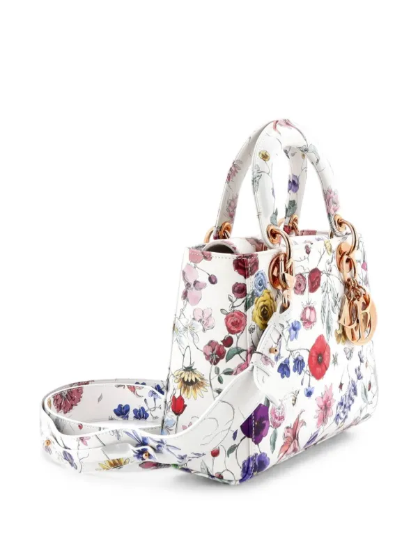 Christian Dior Pre-Owned My ABCDior Lady Dior Bag Printed Leather