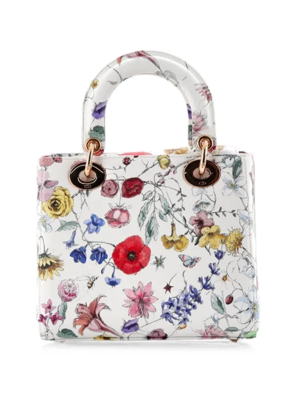 Christian Dior Pre-Owned My ABCDior Lady Dior Bag Printed Leather