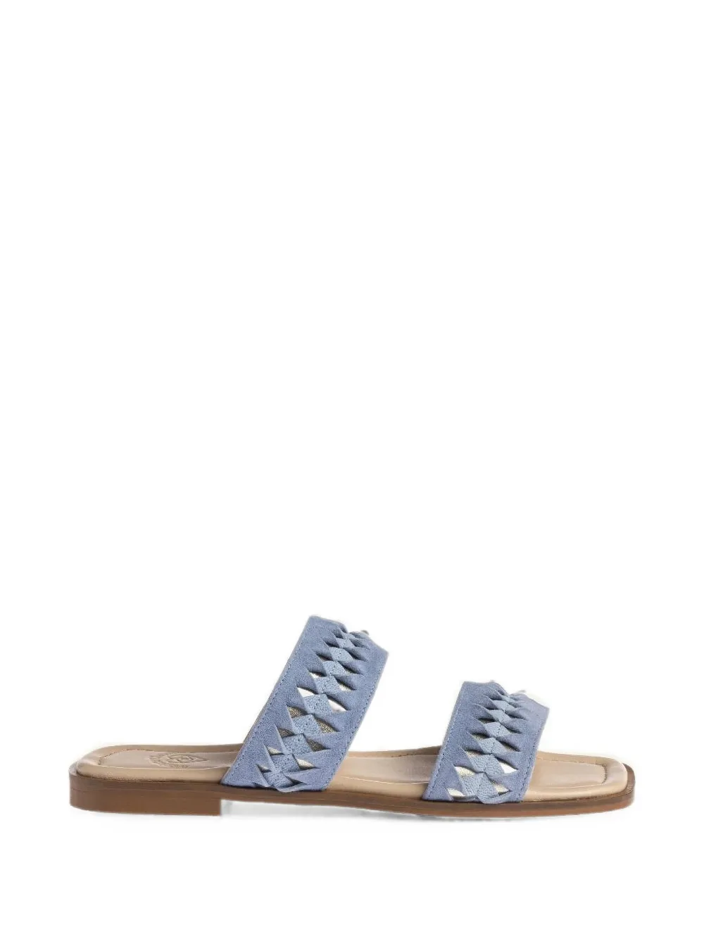 Marietta Chrousala Amaryllis gevlochten leren sandalen Blauw
