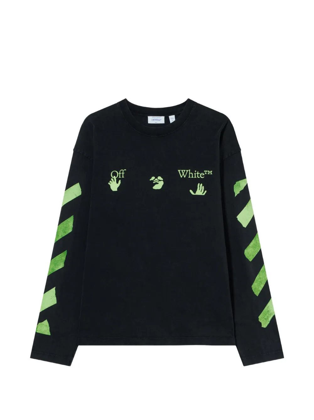 Off-White Bacco Arrow skate long sleeve T-shirt - Nero