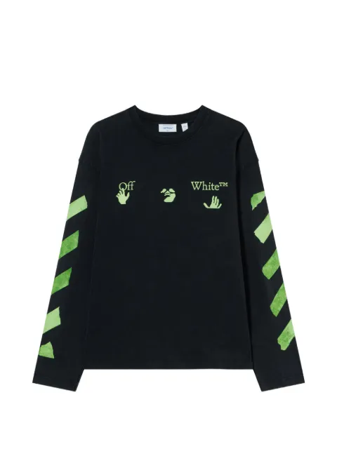 Off-White Bacco Arrow skate long sleeve T-shirt