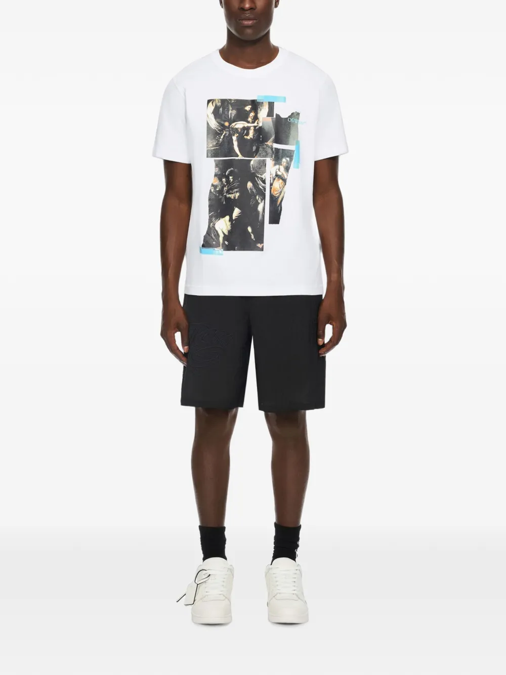 Off-White Tape Mercy T-shirt Wit