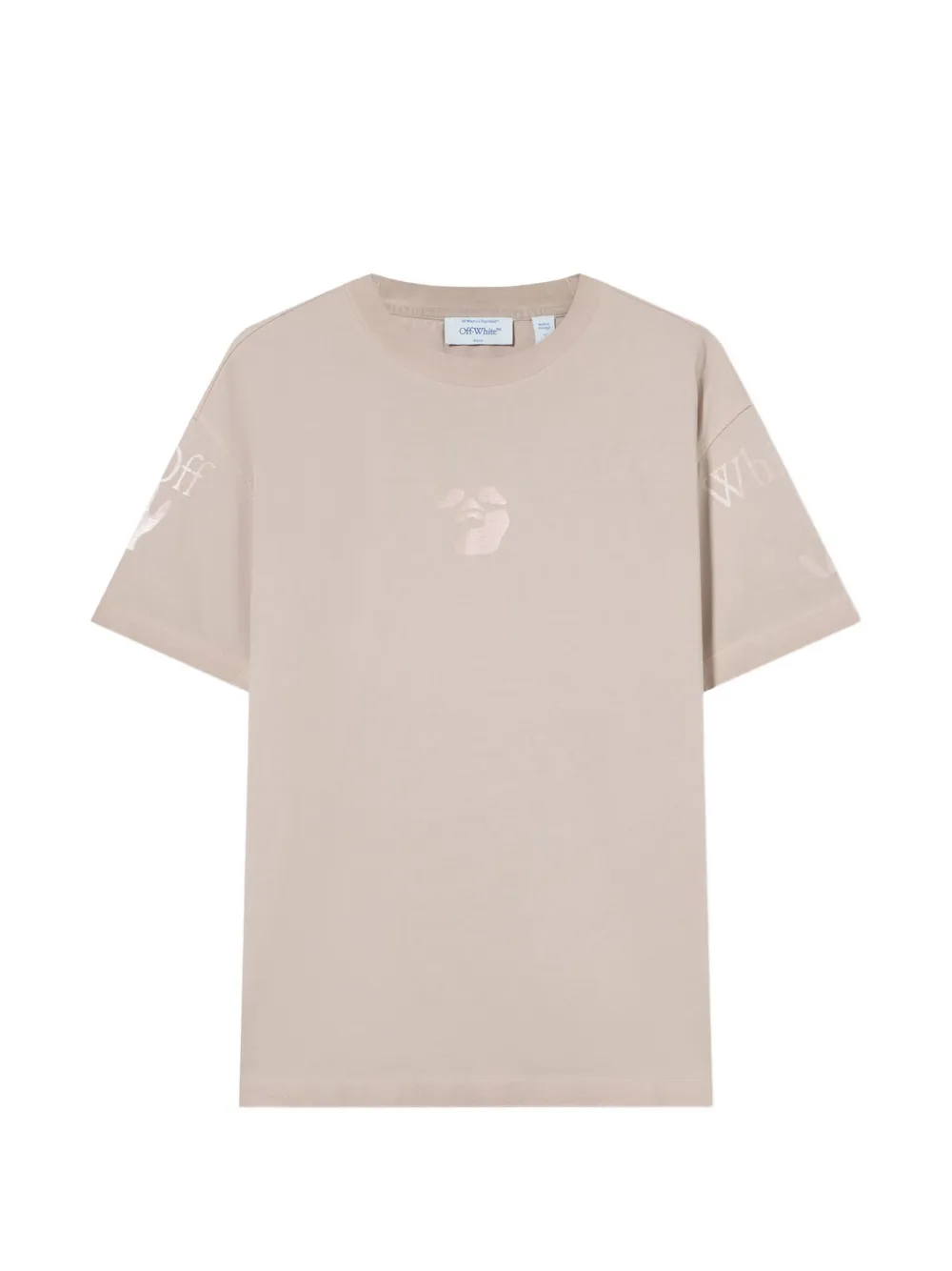 Off-White Swimming Man regular T-shirt - Toni neutri