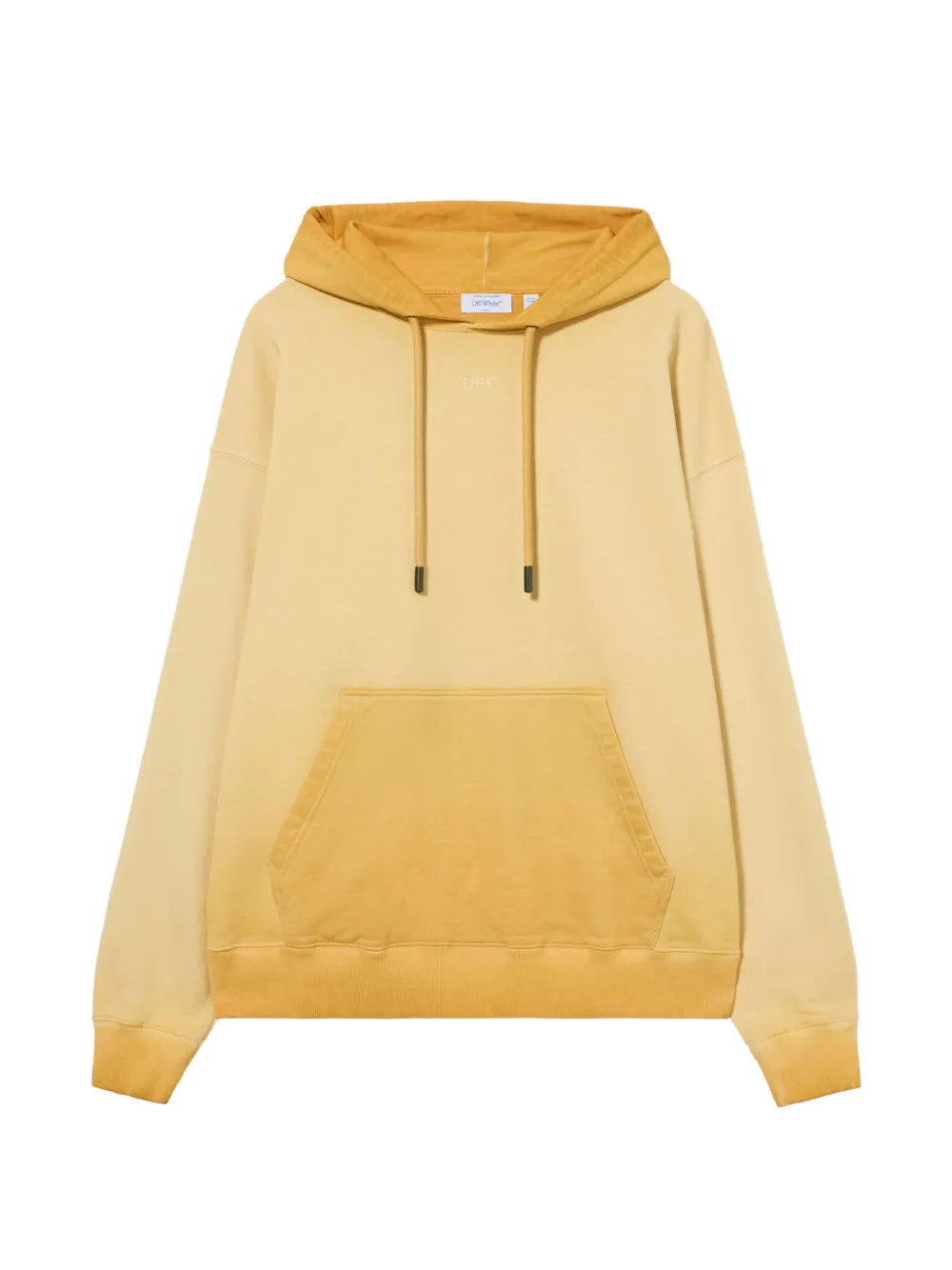 Off-White Swimming Face Skate Hoodie - Gelb