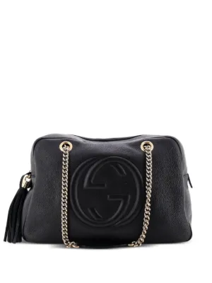 Gucci Pre-Owned ソーホー チェーン ジップ レザー ミディアム 