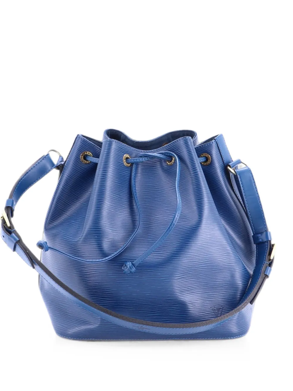Louis Vuitton Pre-Owned Petit Noe Handbag Epi Leather bucket bag - Blue