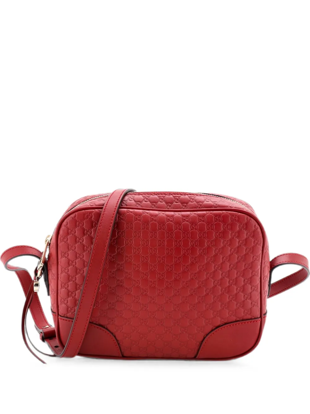 Gucci Pre-Owned Borsa a tracolla Bree Disco Microguccissima mini in pelle - Nero