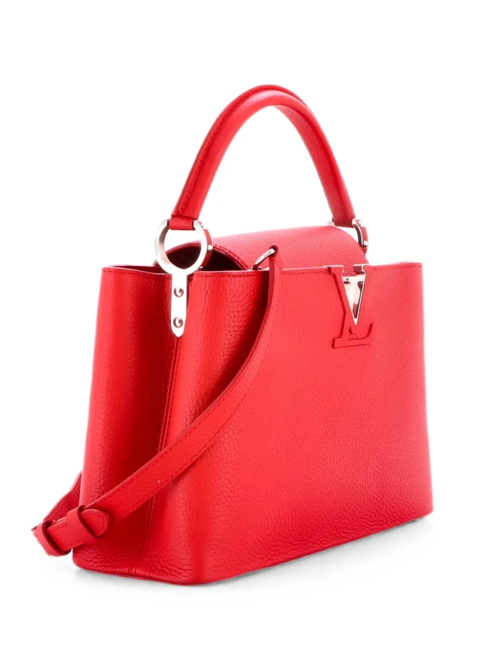 Louis Vuitton Pre-Owned Capucines Bag Leather PM satchel - Red