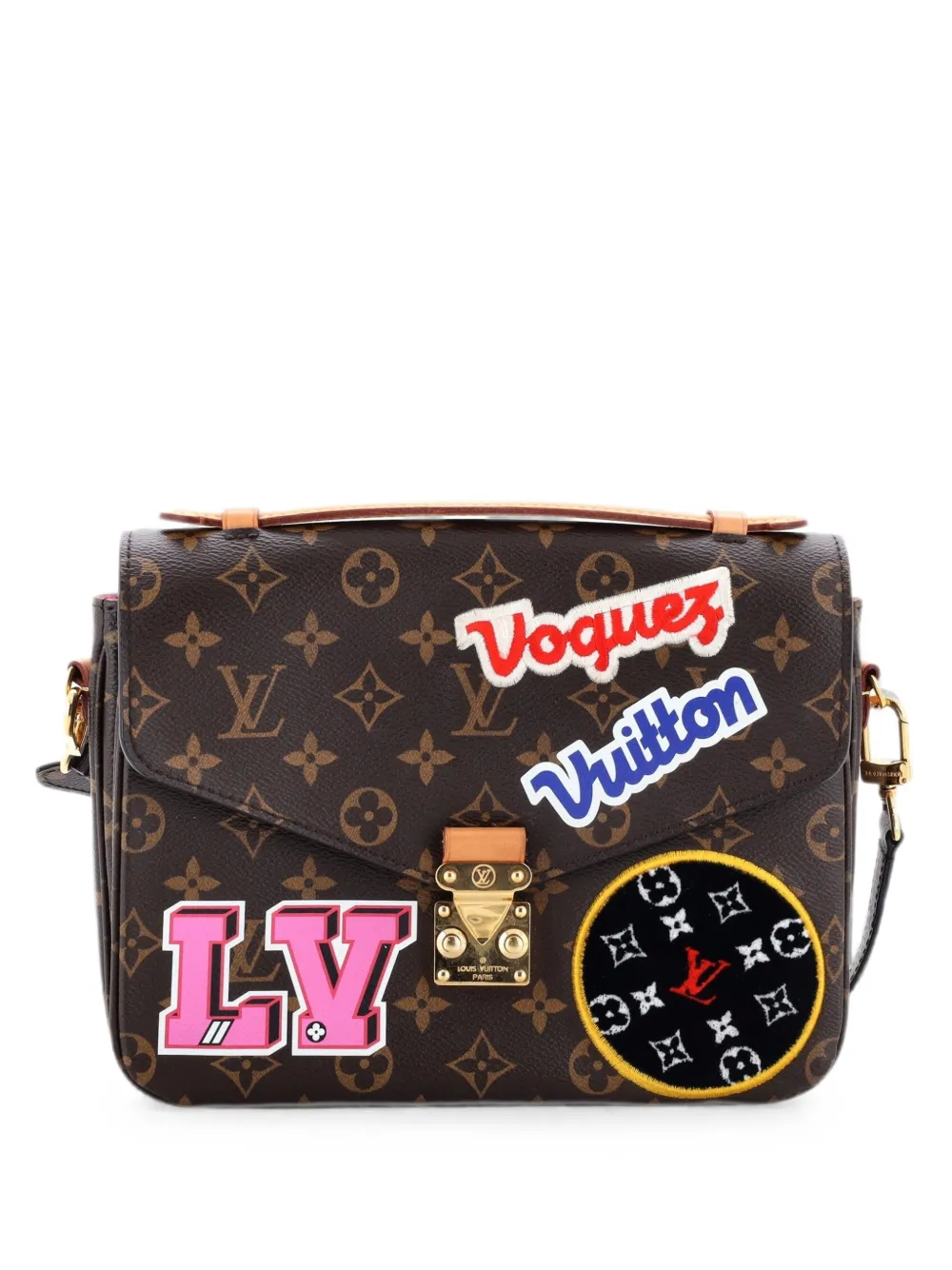 Louis Vuitton Pre-Owned Borsa a tracolla Pochette Metis Limited Edition in tela con monogramma - Marrone