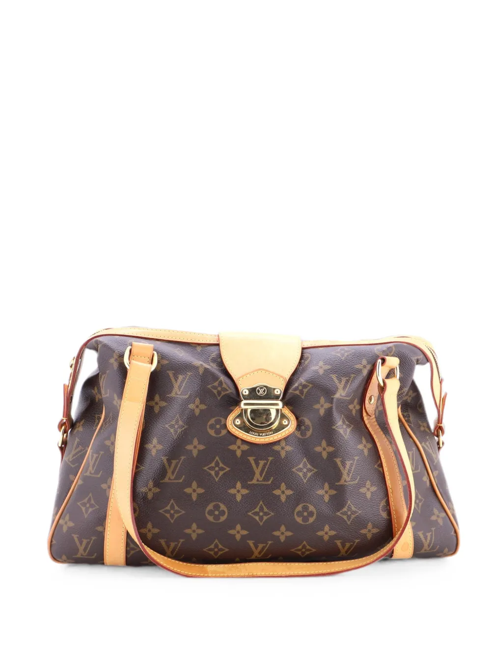 Louis Vuitton Pre-Owned GM Stresa Monogram Canvas-Schultertasche - Braun