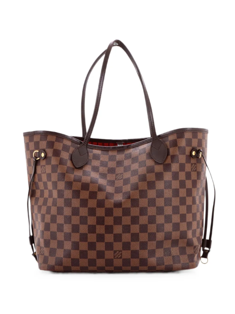 Louis Vuitton Pre-Owned Borsa tote Neverfull NM MM in tela Damier - Marrone
