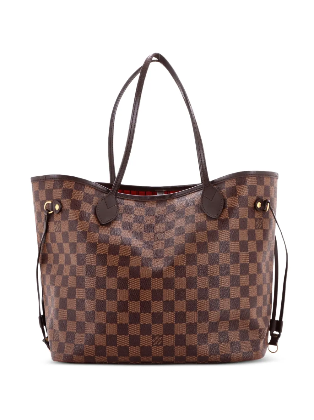 Louis Vuitton Pre-Owned Borsa tote Neverfull NM MM in tela Damier - Marrone