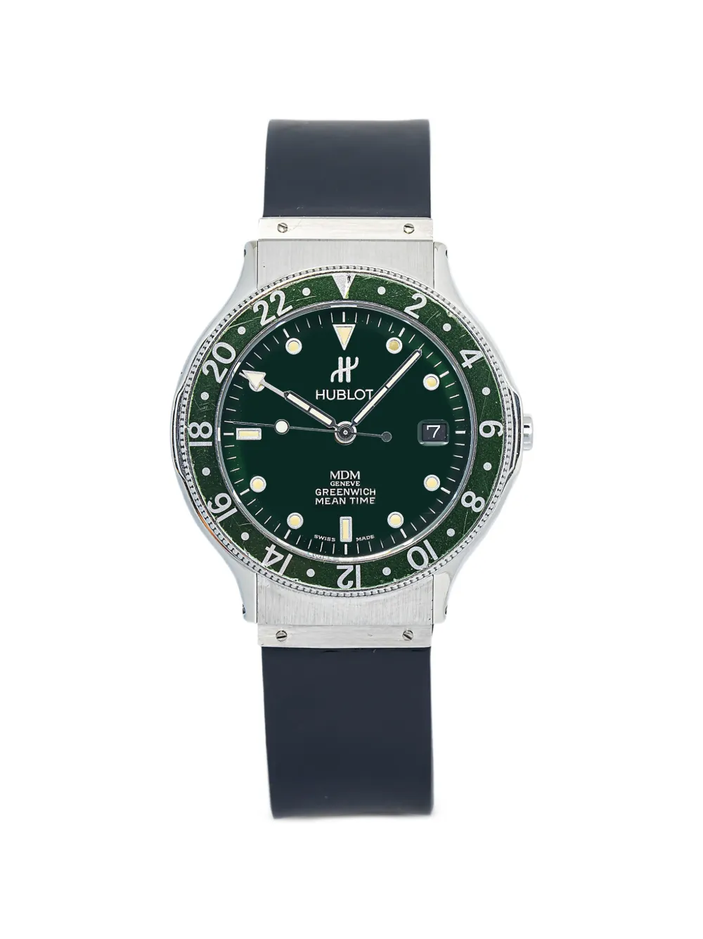 Hublot Classic MDM Greenwich Mean Time 36mm watch - Grün