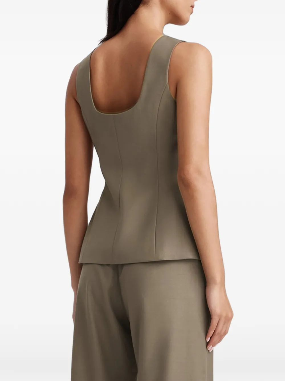 Anna Quan Marisol button-up top Bruin