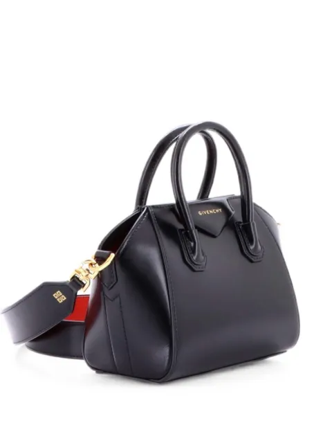 Givenchy Pre-Owned bolso satchel Antigona mini de piel esmaltada