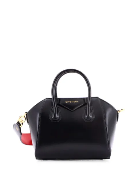 Givenchy Pre-Owned Antigona Bag Glazed Leather Toy satchel