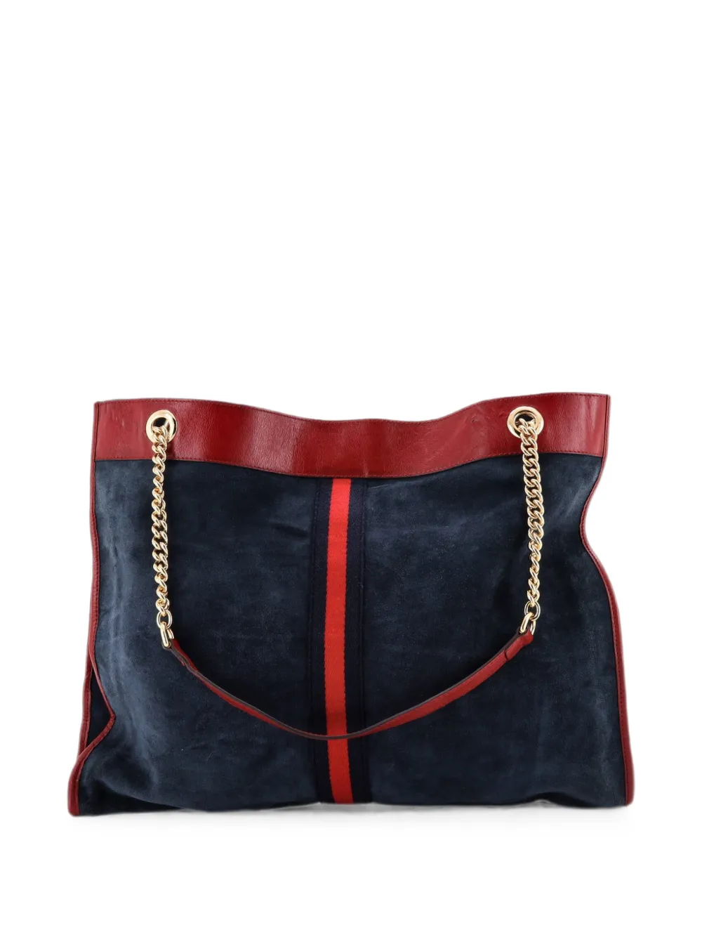 GUCCI ラジャ トートバッグ スウェード Gucci Pre-Owned ラジャ チェーン スエード ラージ ハンドバッグ