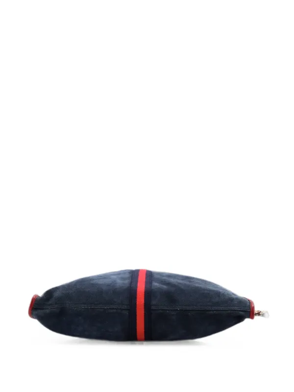Gucci Pre-Owned ラジャ チェーン スエード ラージ ハンドバッグ