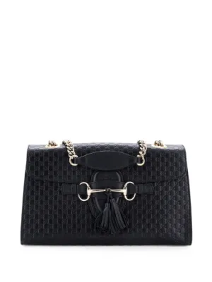 GUCCI パドロック　グッチシマハンドバッグ Gucci Pre-Owned パドロック グッチシマ レザー ミディアム ショルダー