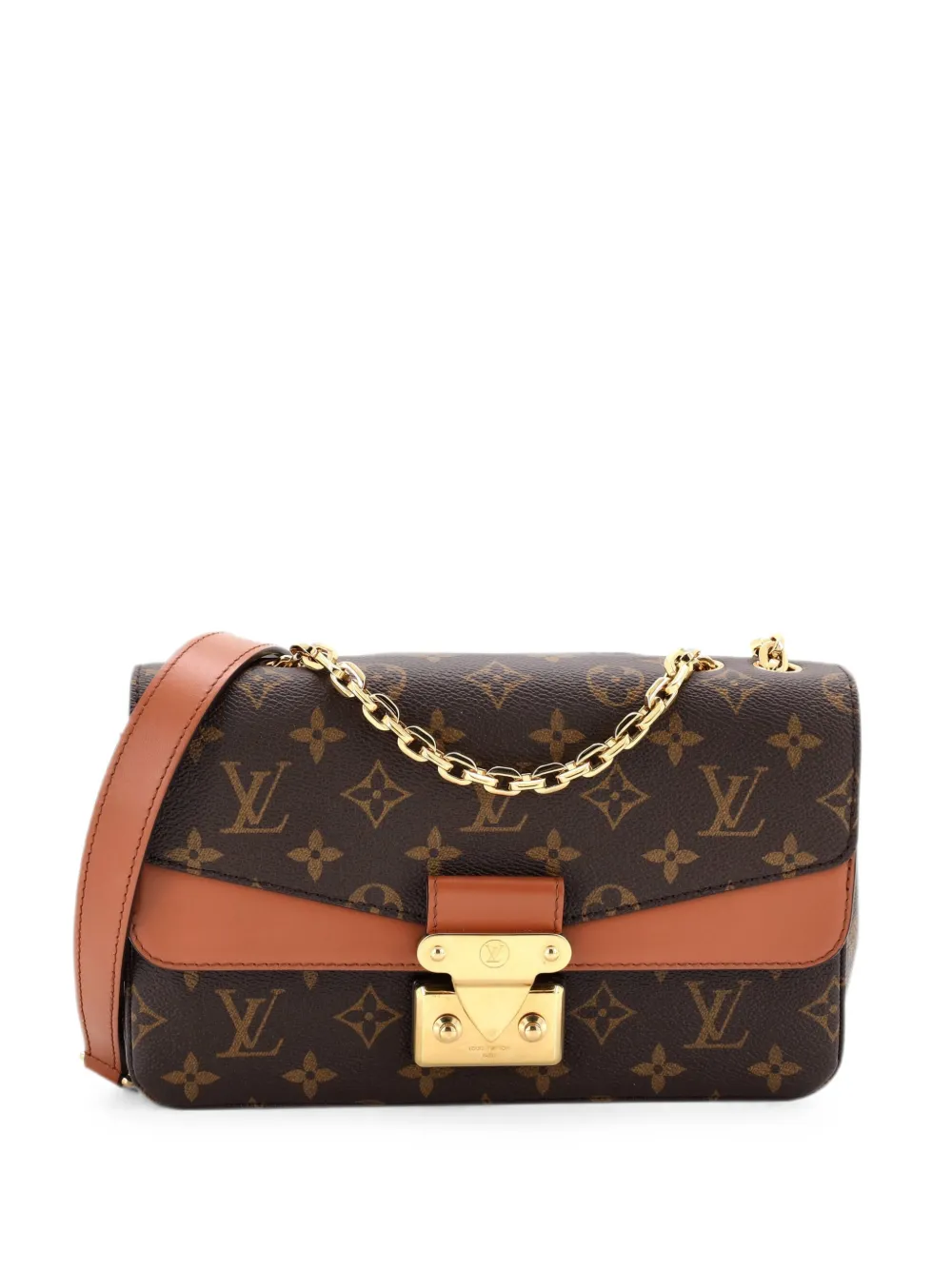 Louis Vuitton Pre-Owned Borsa a mano Marceau in pelle e tela con monogramma - Marrone