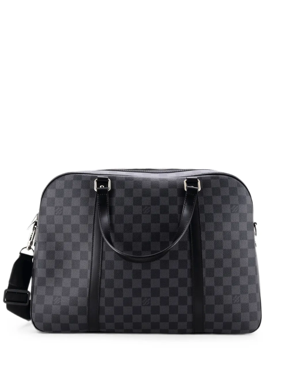 Louis Vuitton Pre-Owned Borsa portadocumenti Jorn in tela Damier Graphite - Nero