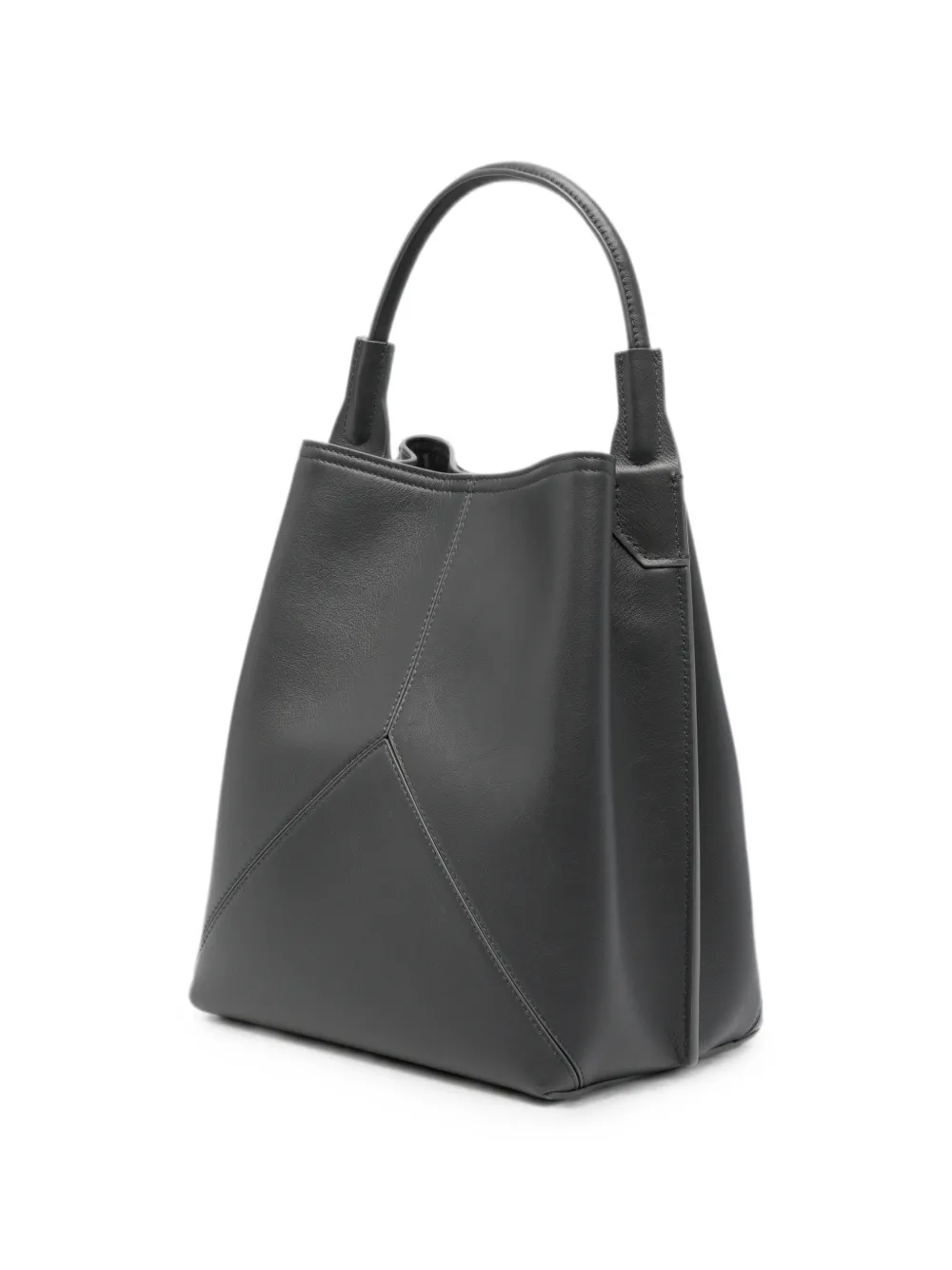Victoria Beckham Leren shopper Grijs