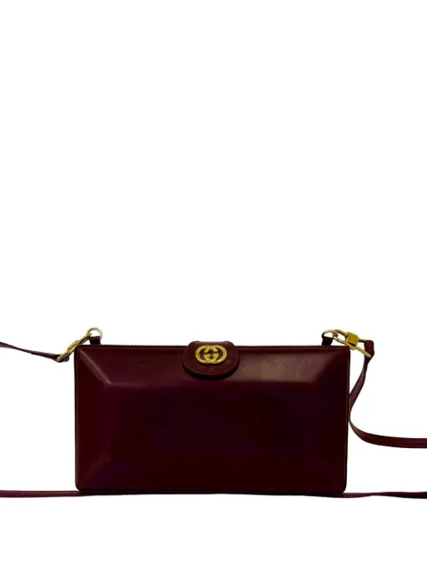 Gucci Pre-Owned 20th Century Leather Interlocking G crossbody bag