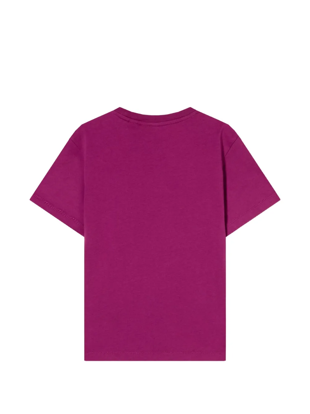 Off-White Kids Big Bookish logo-print cotton T-shirt Paars