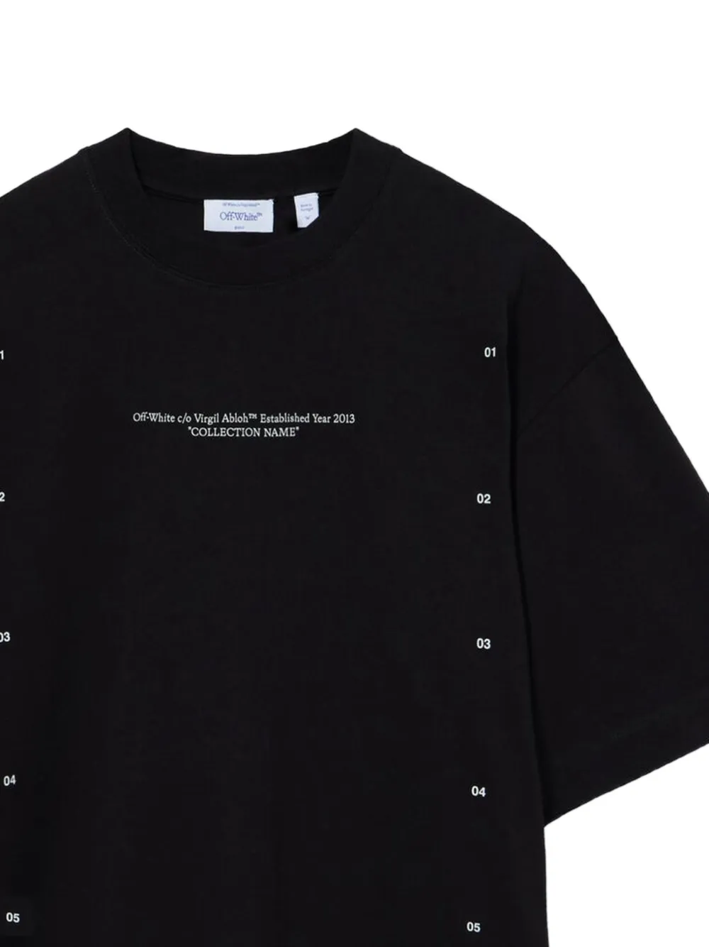 Off-White Chakra Arrow Skate T-shirt Zwart