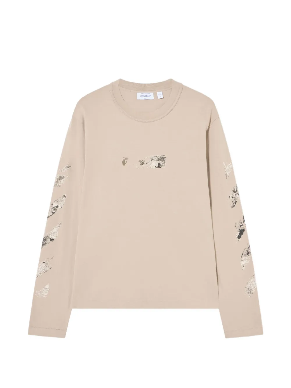 Off-White Spices Arrow regular long-sleeve T-shirt - Toni neutri