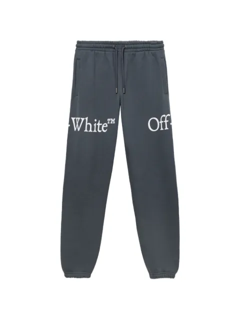 Off-White Bookish scarf cuffed sweatpants