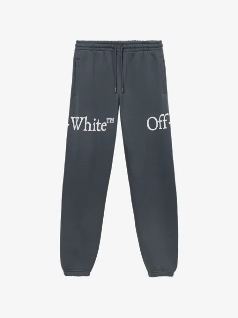 Off-White Bookish scarf cuffed sweatpants