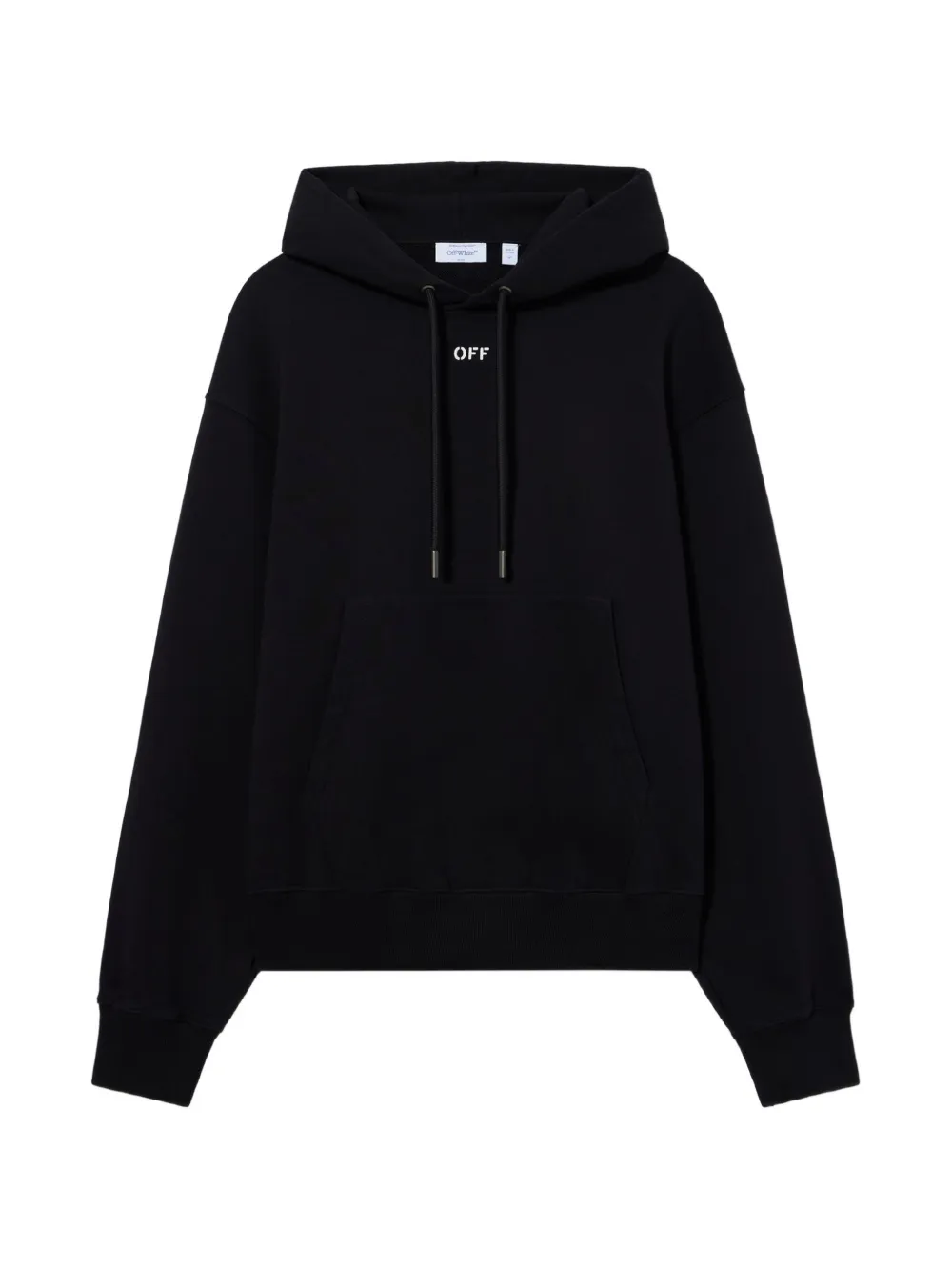 Off-White Hoodie mit Pfeilen - Schwarz
