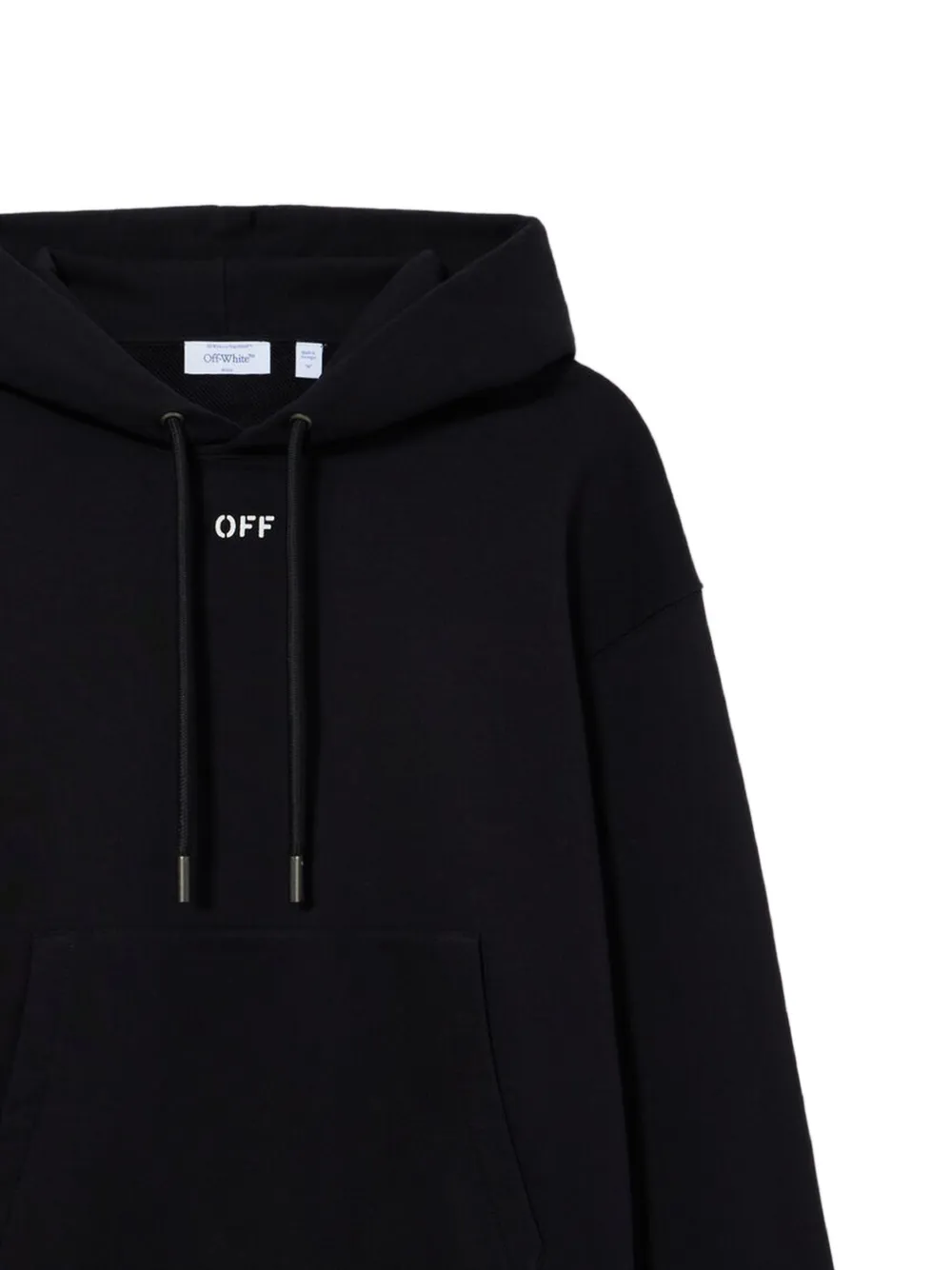 Off-White Industrial Half Arrow hoodie Zwart