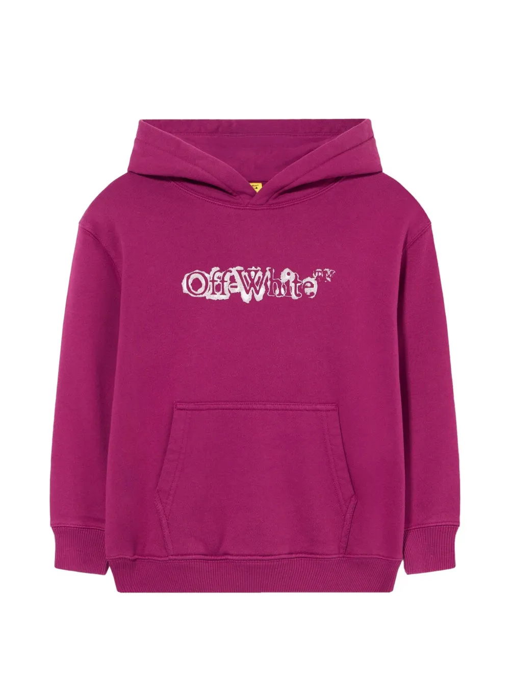 Off-White Kids logo-print hoodie Roze