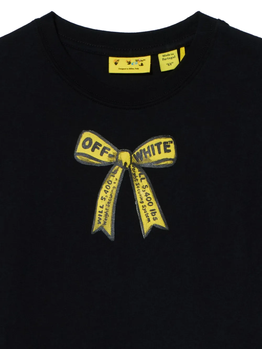 Off-White Kids Arrow Industrial jurk Zwart