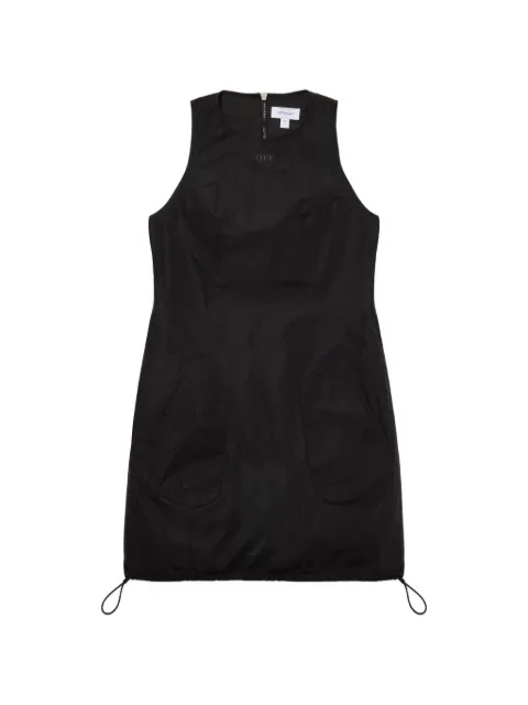 Off-White Tech Taffeta pocket mini Dress