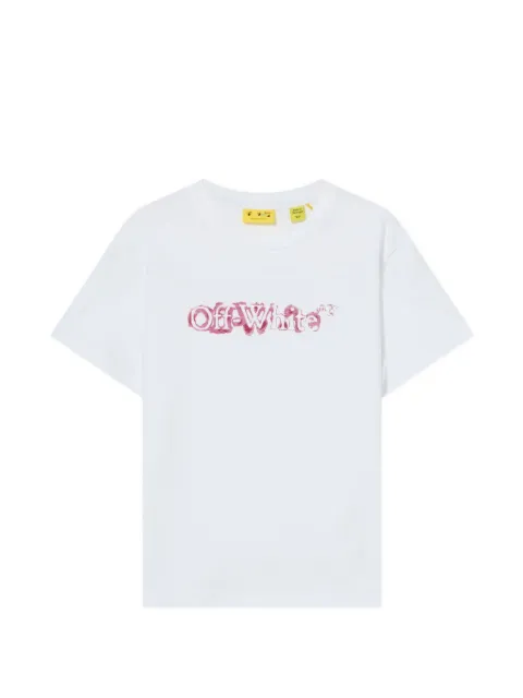 Off-White Kids Big Bookish cotton T-shirt