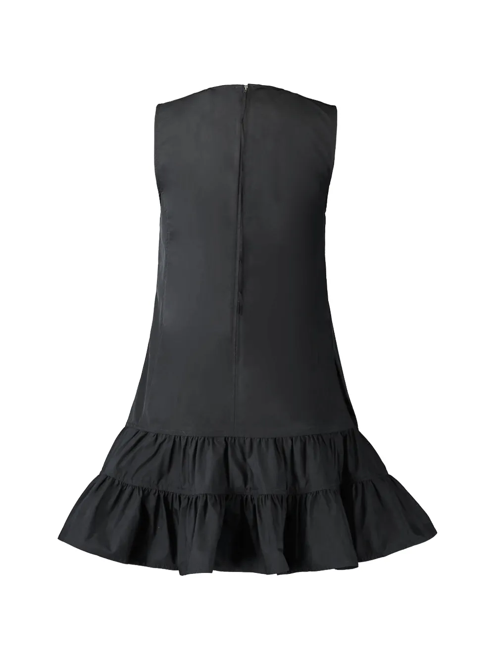 Ulla Johnson Cecily mini-jurk met ruches Zwart
