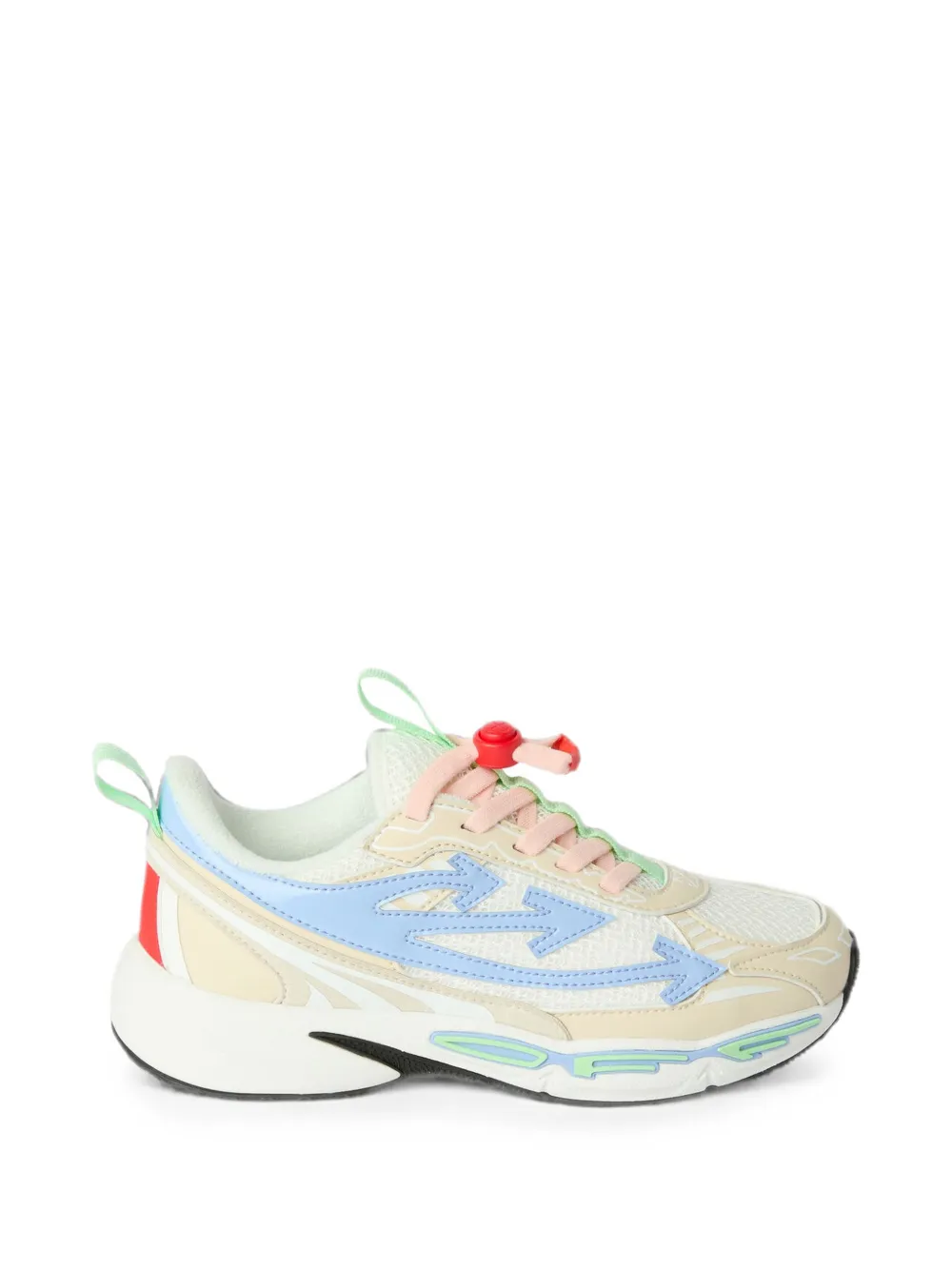 Off-White Kids 비 라이트 백 스니커즈 | 뉴트럴 | Image 1