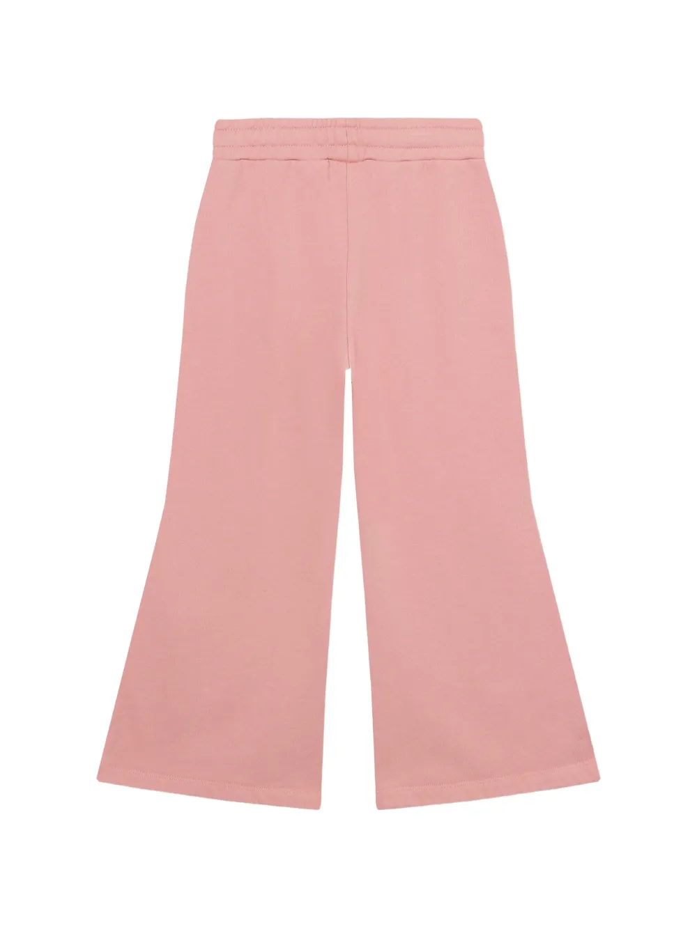 Off-White Kids Arrow logo-print flared track pants Roze