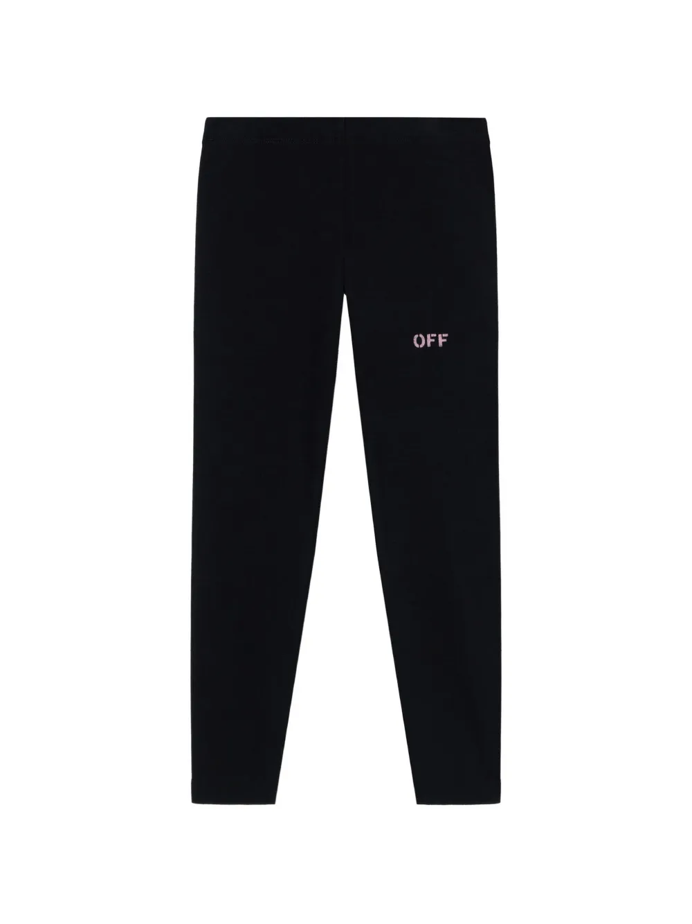 Off-White Kids Off Stamp leggings - Nero