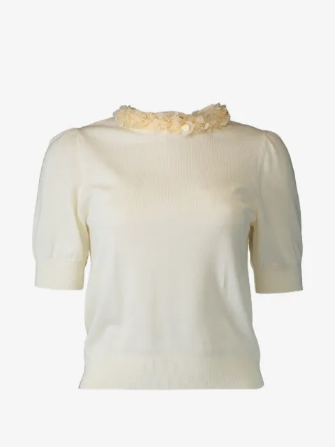 Ulla Johnson Jude embellished top