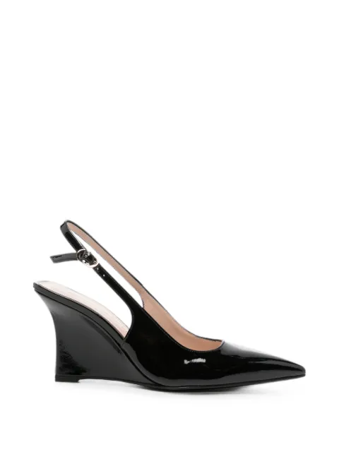 Stuart Weitzman Vinnie slingback-pumps med kilehæl