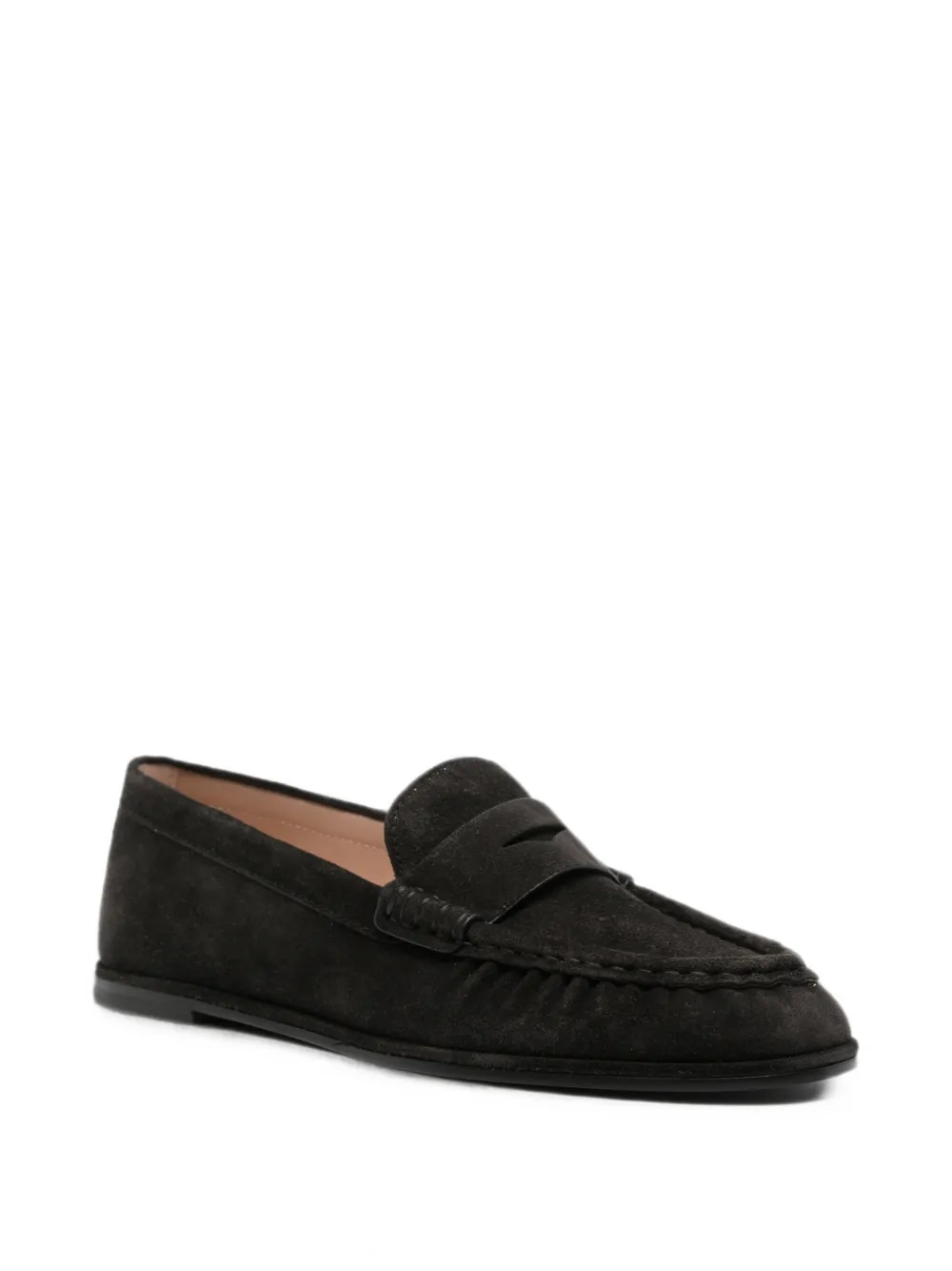 Stuart Weitzman leather loafers Bruin