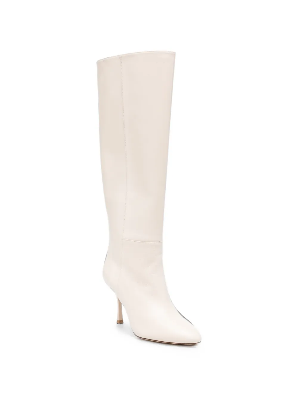 Stuart Weitzman Madison leather boots Beige