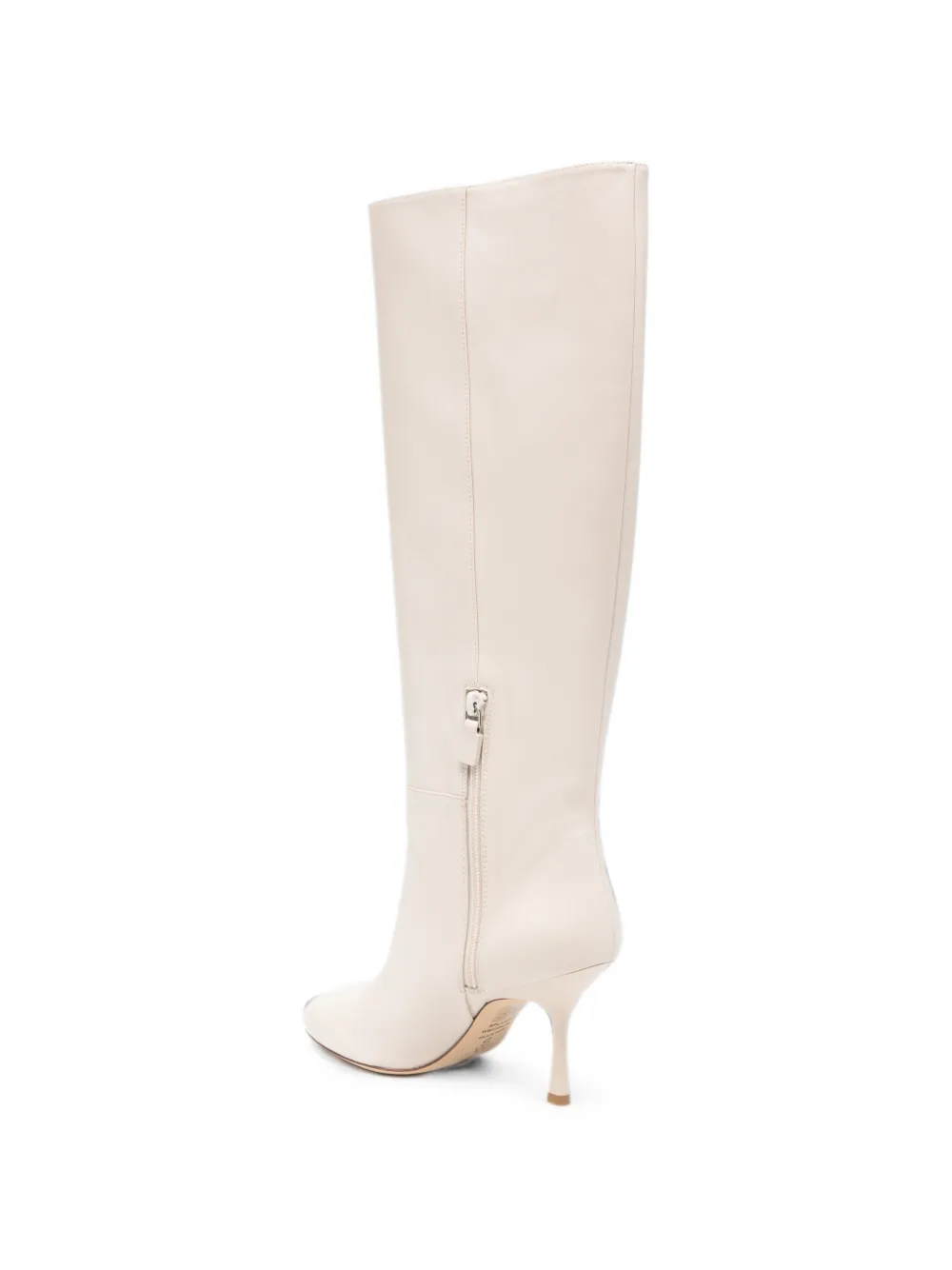 Stuart Weitzman Madison leather boots Beige