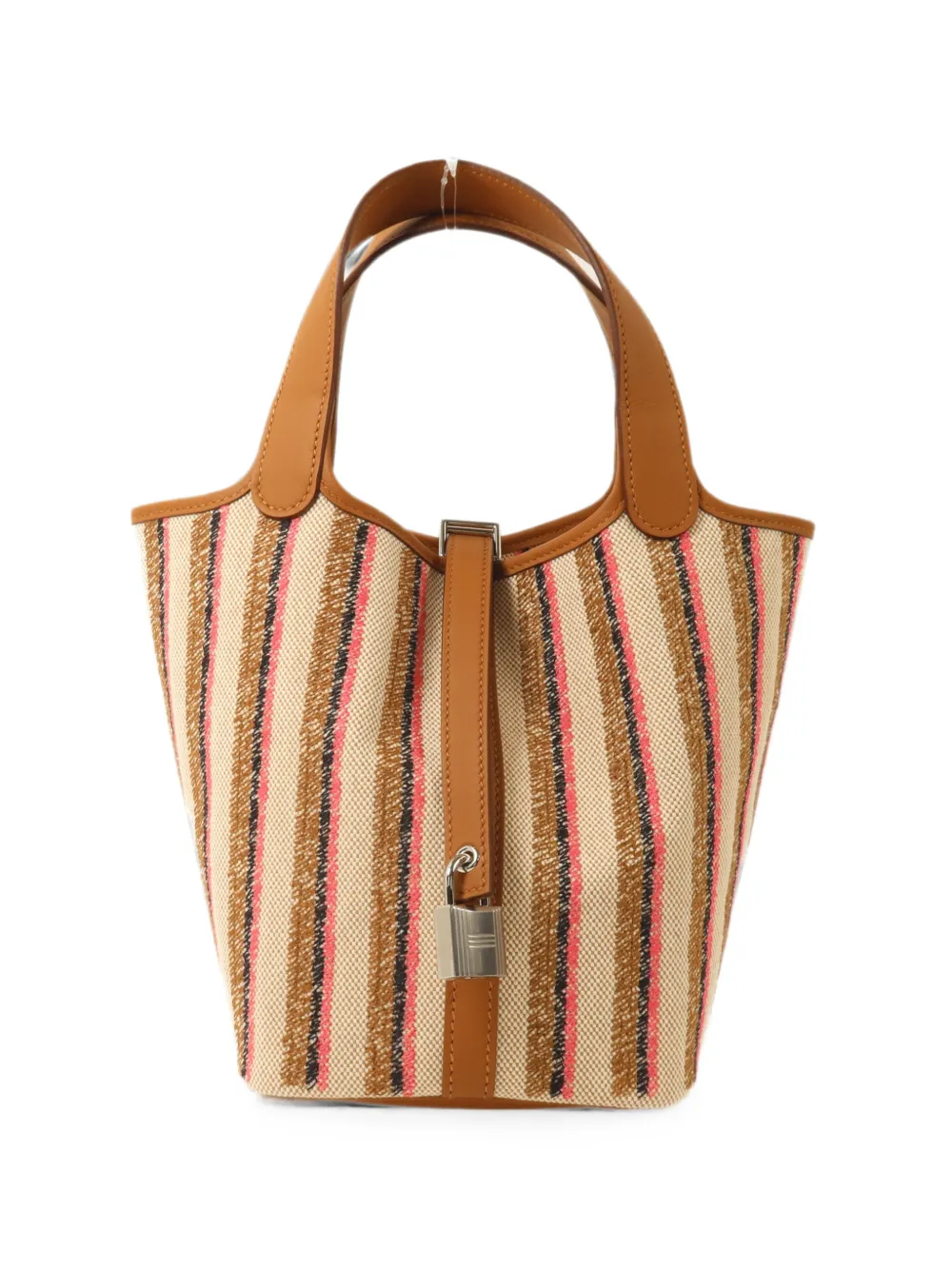 Pre-owned Hermes 2025 Picotin Pm Tote Bag In Neutral