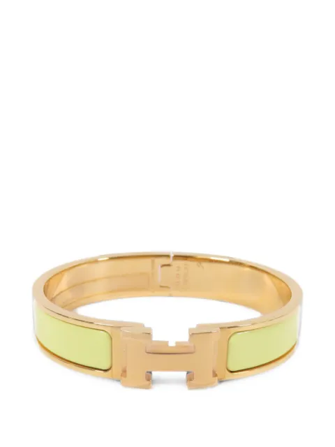 Hermès Pre-Owned pulsera Clic H esmaltada