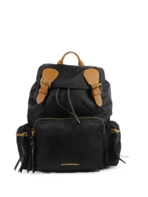 Burberry Pre-Owned mochila con cierre con hebilla